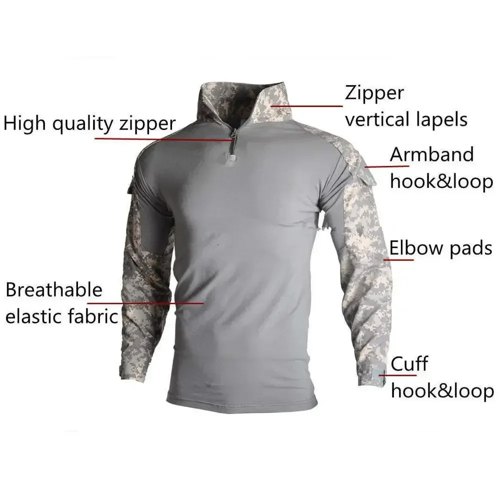 MC Outdoor Tactical Suits Mult - огляд і ціна Tactical Military Shirt Cargo
