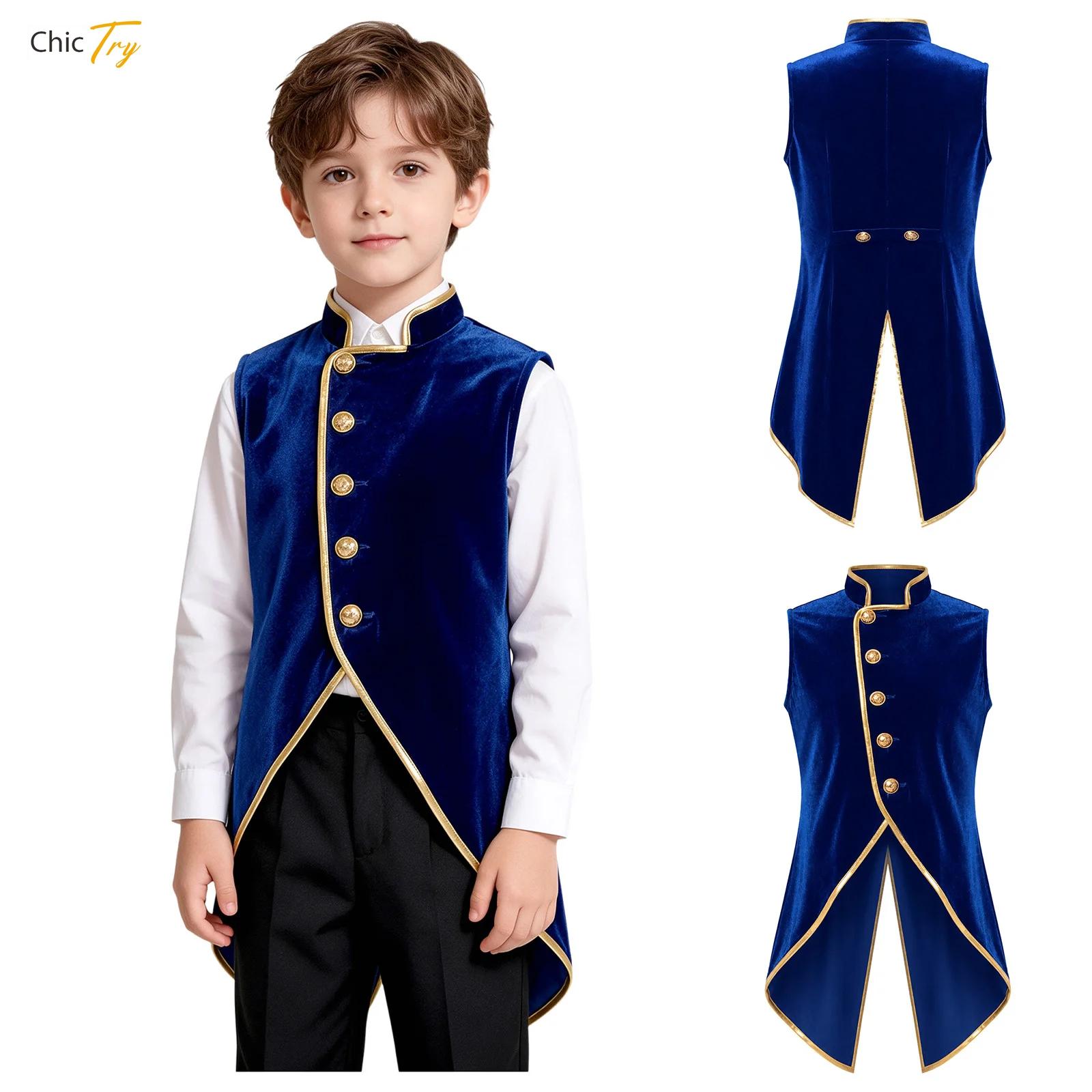 Boys Medieval Velvet Tailcoat  - огляд і ціна Jackets