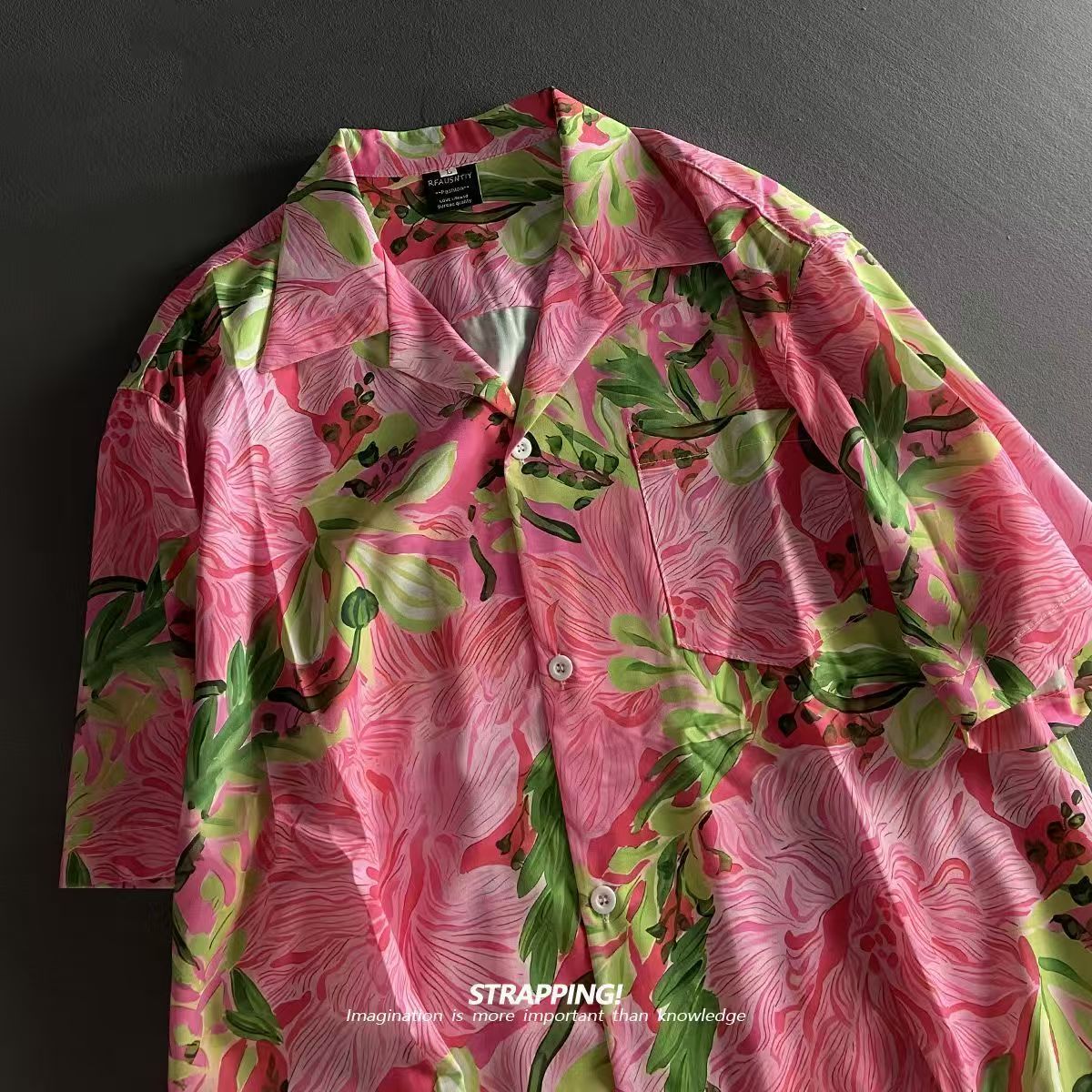 Vintage Beach Blusas Vocation  - огляд і ціна Vintage Hawaiian Floral Shirt