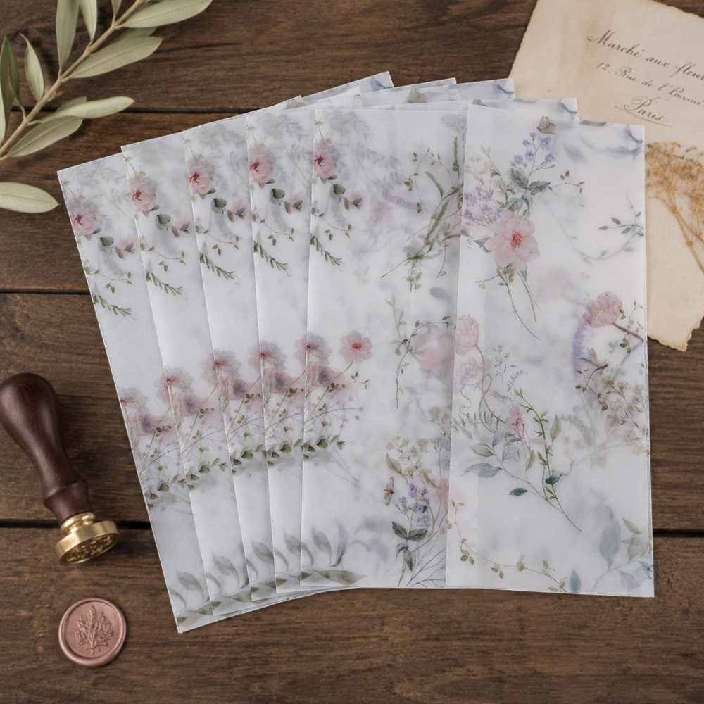 20/50pcs Vellum Wrap with Wate - огляд і ціна Jackets