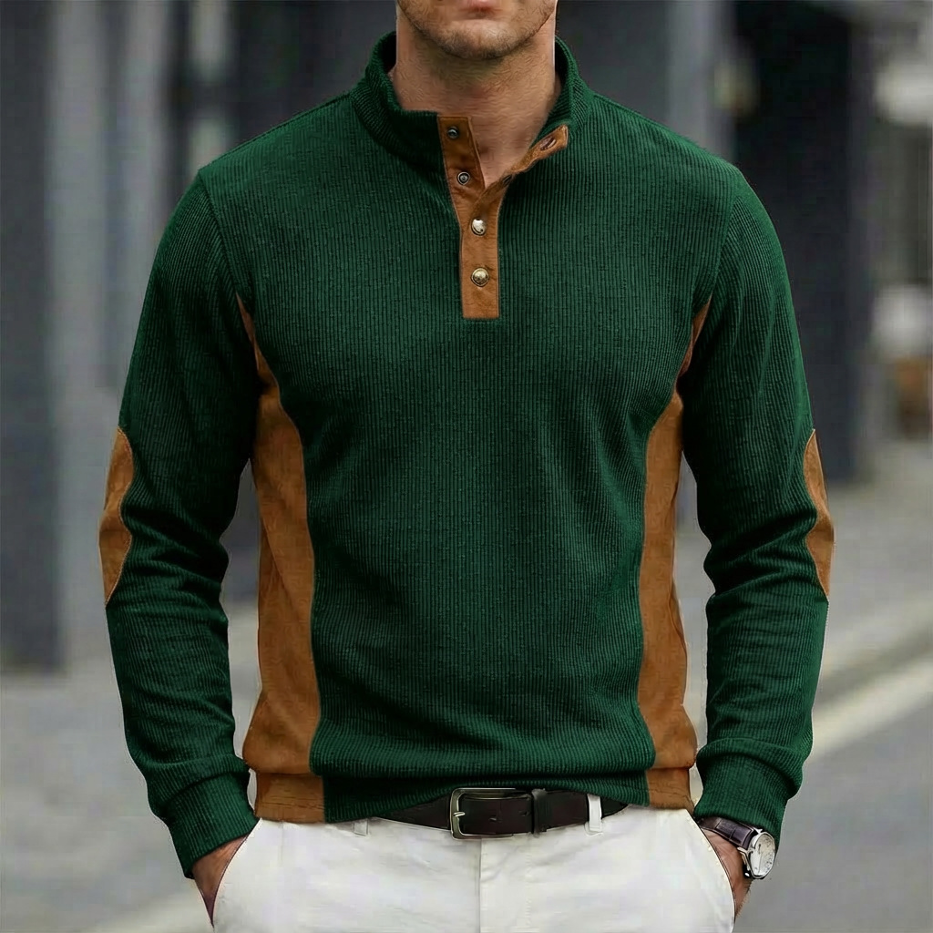 Hot selling New Casual Corduro - огляд і ціна Corduroy Button Up Shirt Men