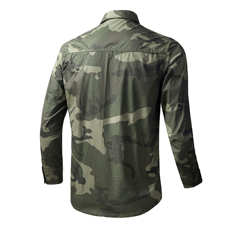 Spring Autumn Men's Tactical C - огляд і ціна Tactical Military Shirt Cargo