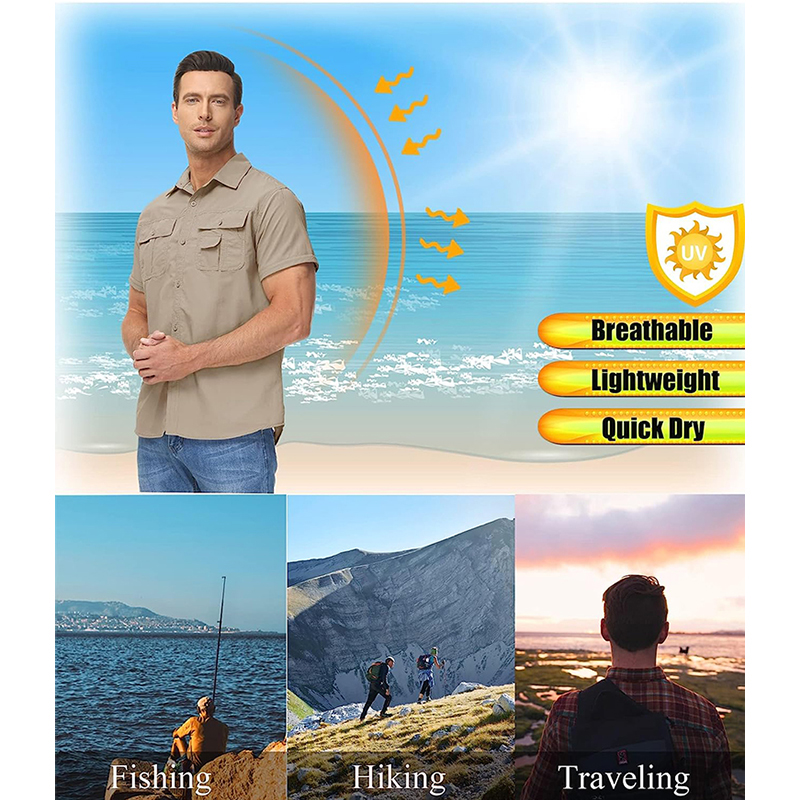 TRVLWEGO Men Shirt Hiking Camp - огляд і ціна Tactical Military Shirt Cargo