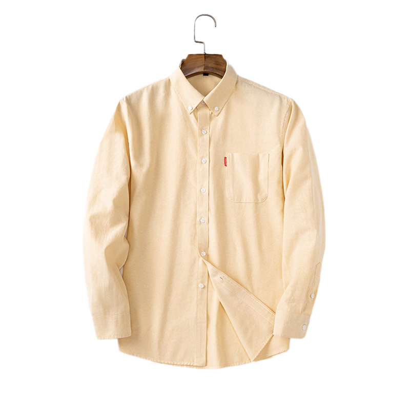 Men's Pure Cotton Oxford Cloth - огляд і ціна Oxford Cotton Casual Shirt Business