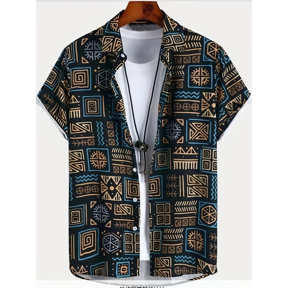 Breathable Thin Fabric Multi S - огляд і ціна Vintage Hawaiian Floral Shirt