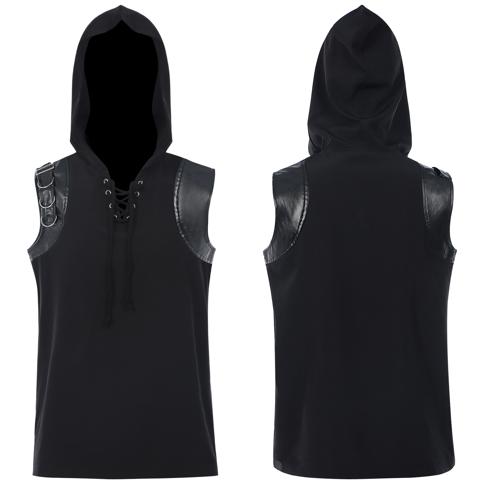 Men's Medieval Pirate Shirts L - огляд і ціна Medieval Gothic Lace Up Pirate Shirt