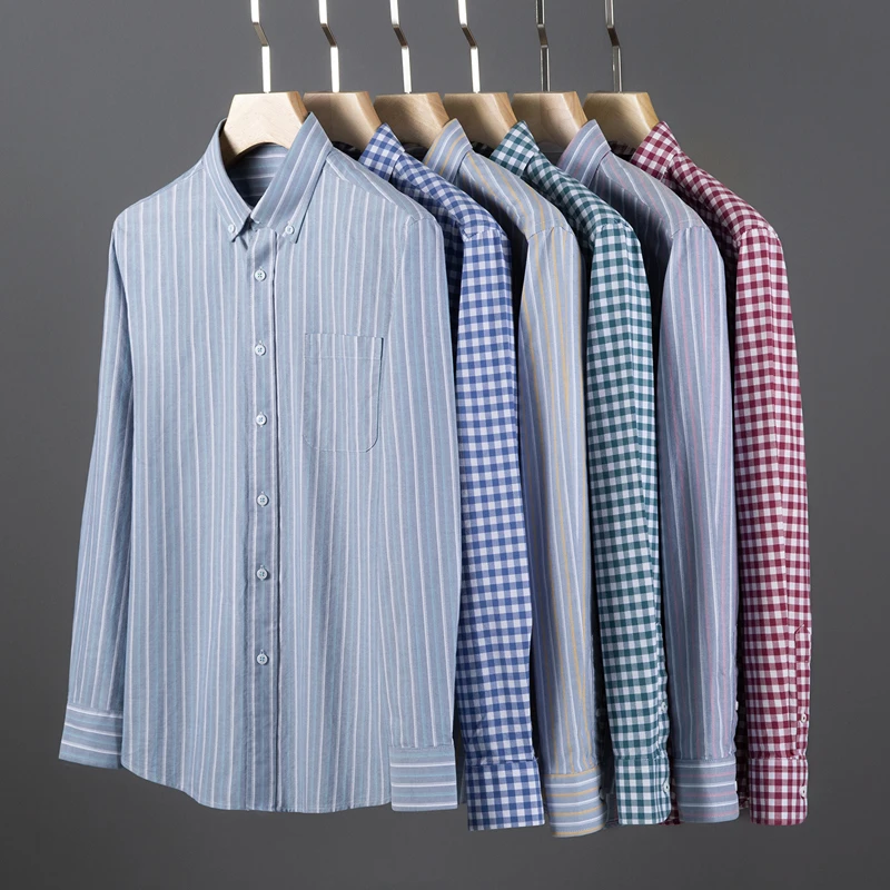 2026 Spring and Autumn 100% Co - огляд і ціна Oxford Cotton Casual Shirt Business