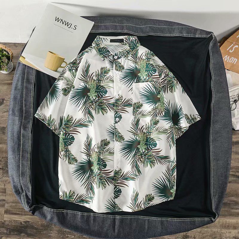 Vintage Floral Short Sleeve Me - огляд і ціна Vintage Hawaiian Floral Shirt