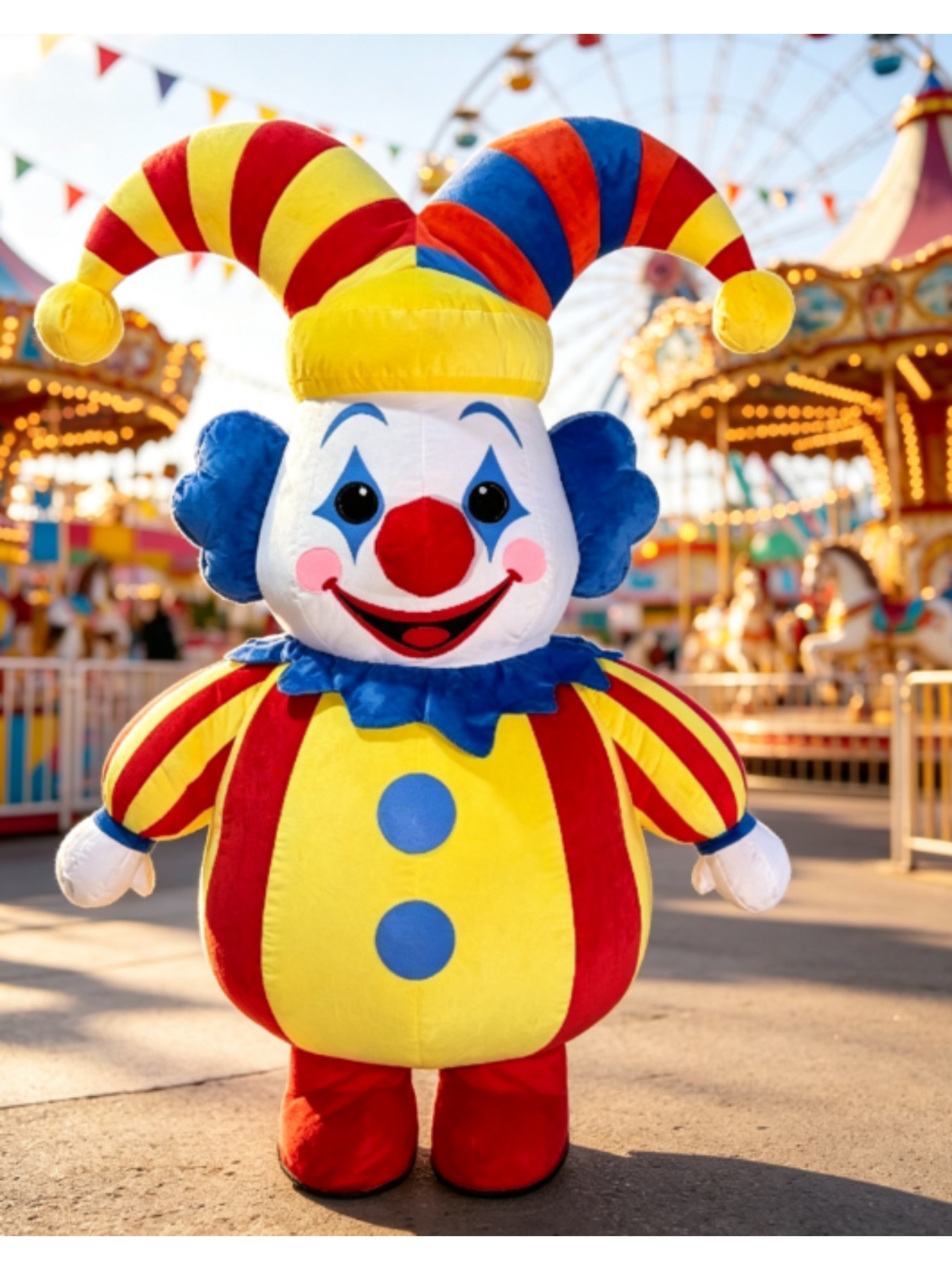 Inflatable Circus Clown Mascot - огляд і ціна Suits
