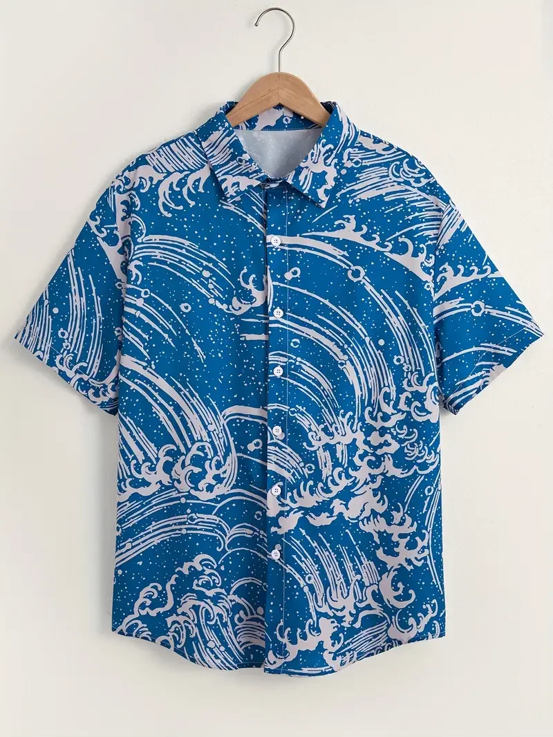 Men's classic bowling ball pat - огляд і ціна Short Sleeve Bowling Shirt Retro