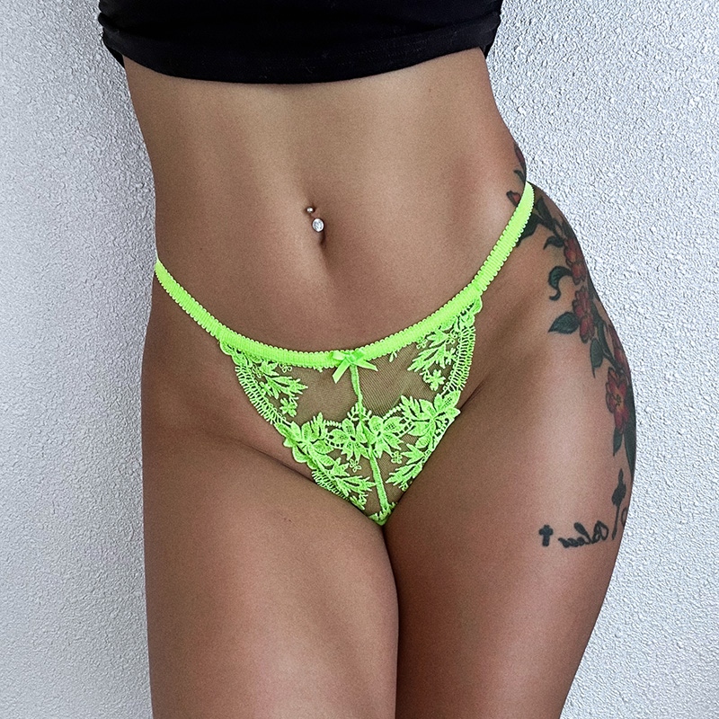 Lace Panties Sexy Thong Women  - огляд і ціна Underwear