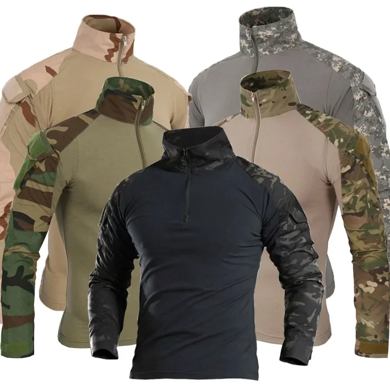 Combat Shirts Camo Cargo Sport - огляд і ціна Tactical Military Shirt Cargo