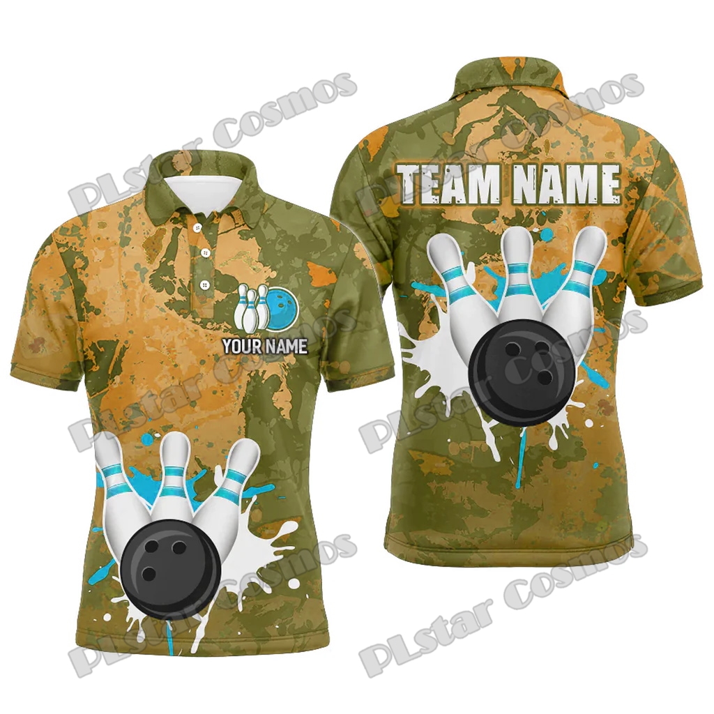 Retro Bowling Water Milk Multi - огляд і ціна Short Sleeve Bowling Shirt Retro