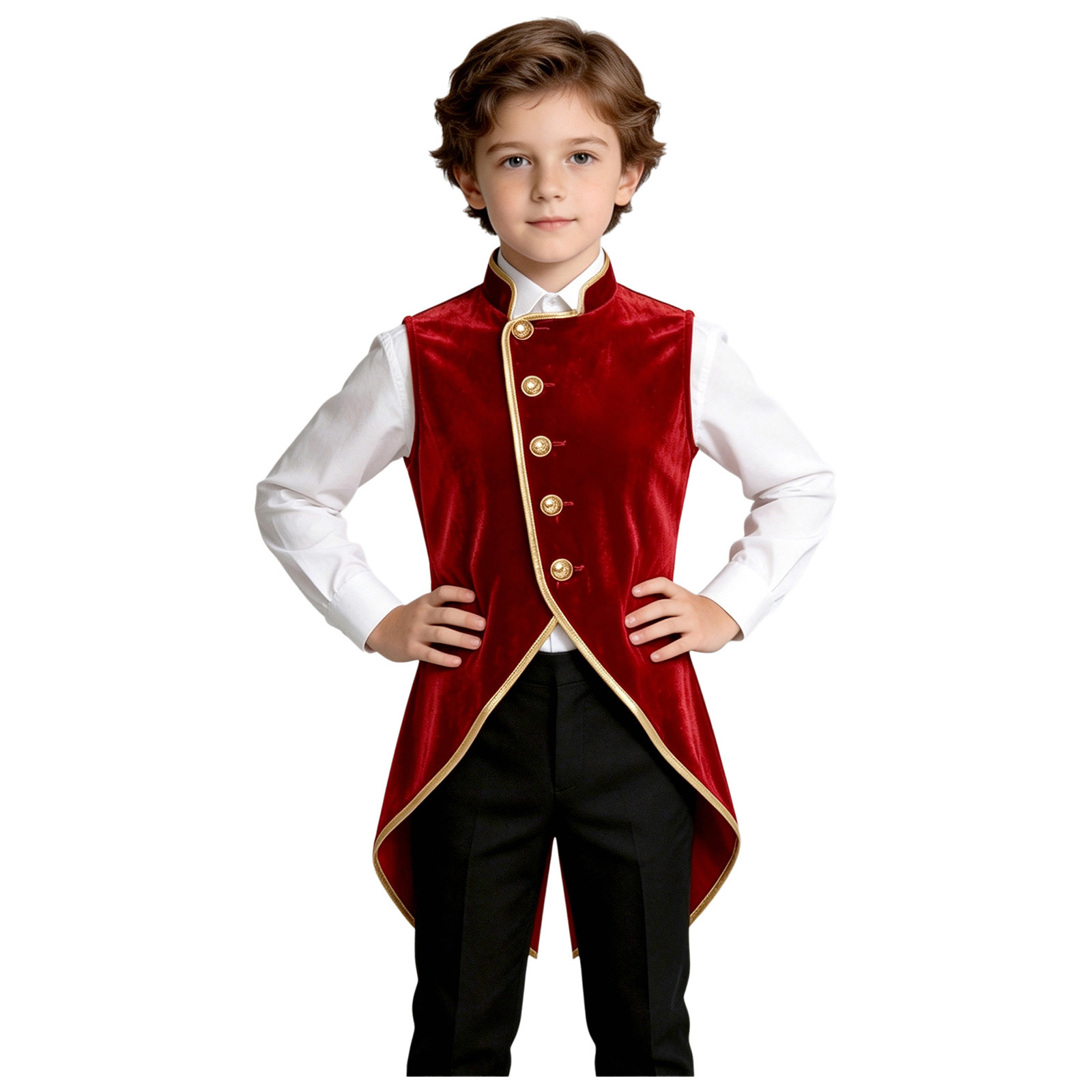 Boys Retro Medieval Velvet Tai - огляд і ціна Jackets