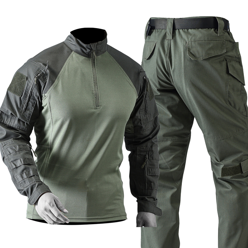 Men's Tactical Combat Uniform  - огляд і ціна Tactical Military Shirt Cargo