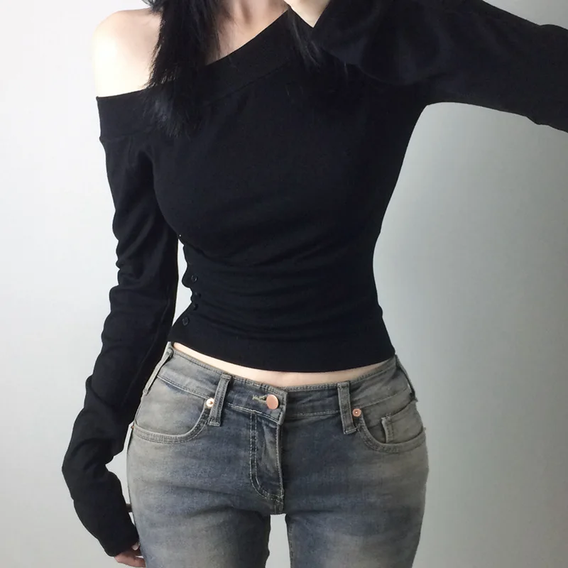 Y2K Vintage Pleated Button T-S - огляд і ціна Shirts