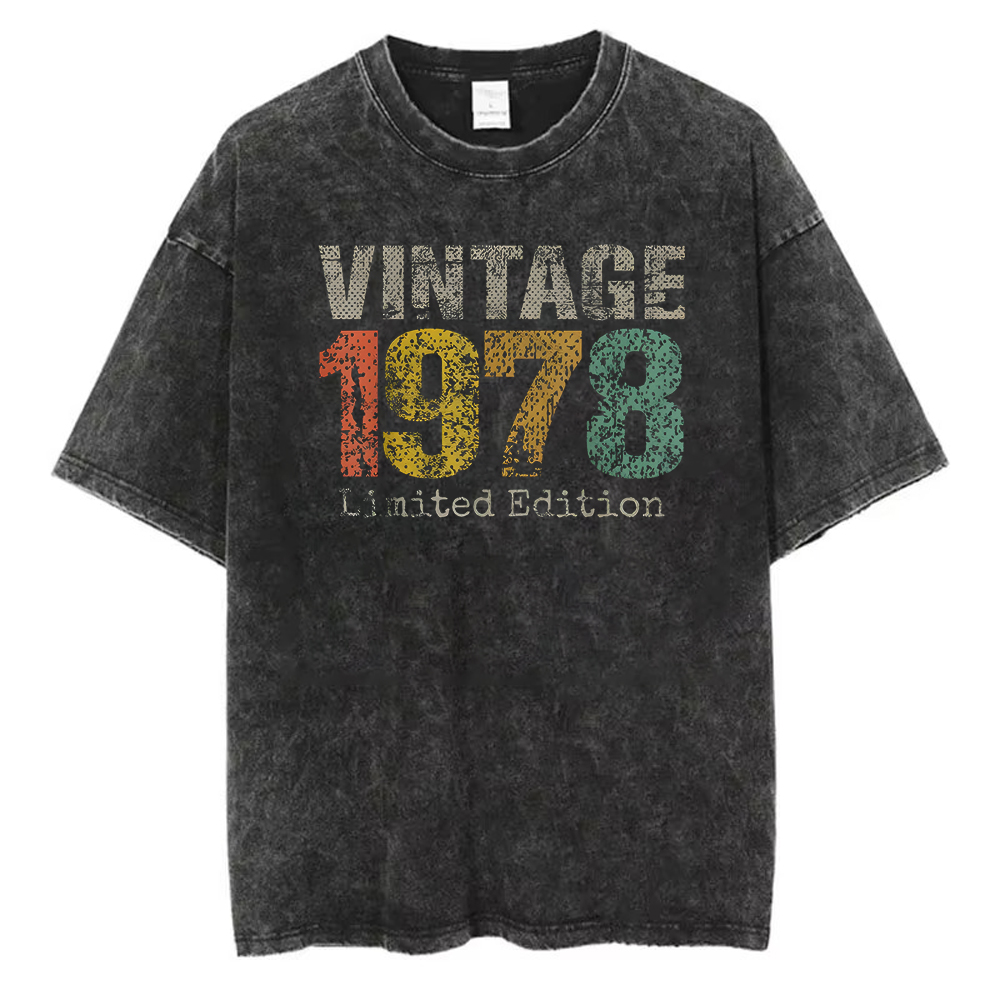 1978 Limited Edition T-Shirt W - огляд і ціна Acid Wash Vintage Graphic T Shirt