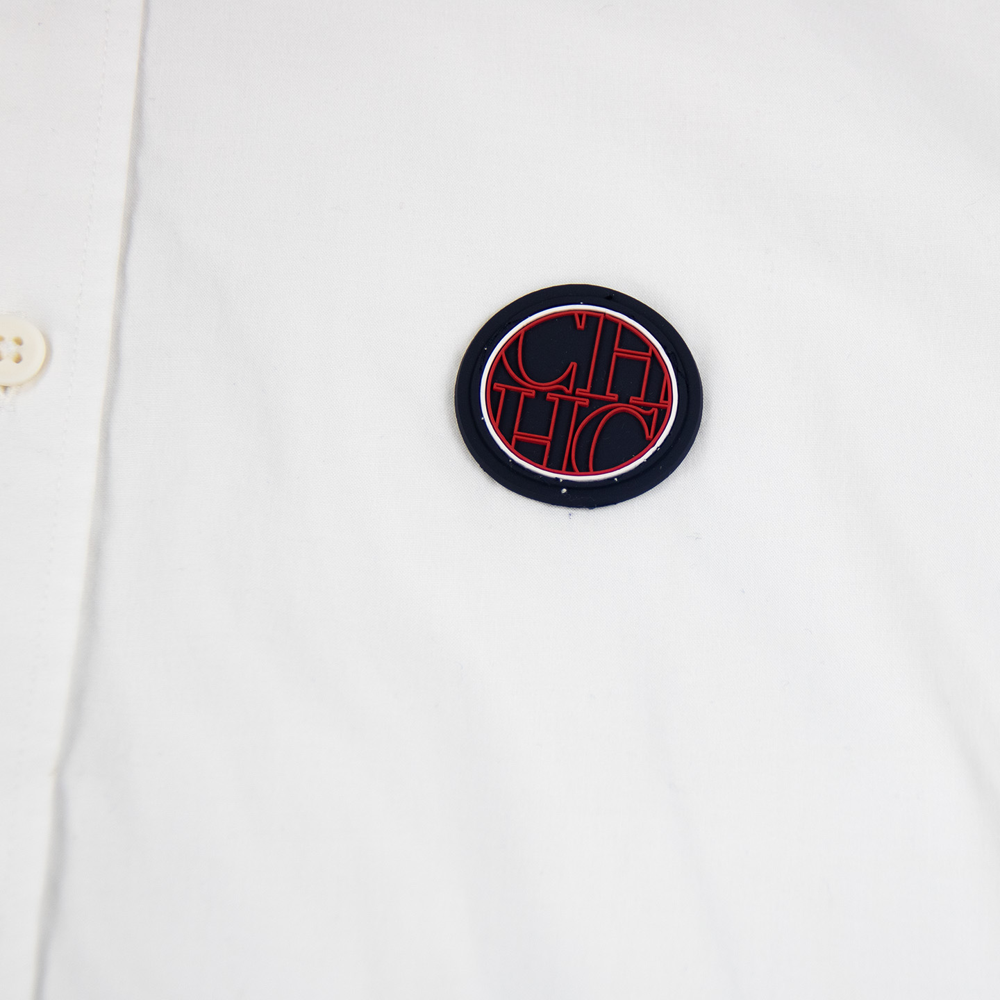 CH Men's White Oxford Short Sl - огляд і ціна Oxford Cotton Casual Shirt Business