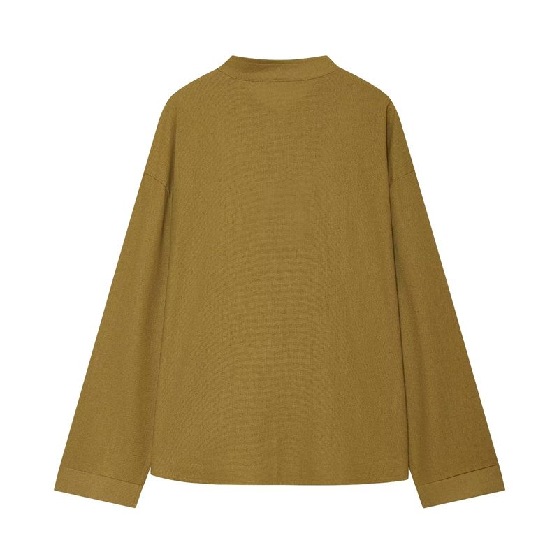 Guobioziy Women's Shirt 2026 E - огляд і ціна Mens Linen Shirt Long Sleeve