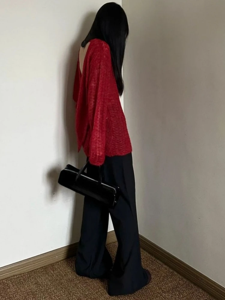 Y2K See-Through Knitted Women' - огляд і ціна Shirts